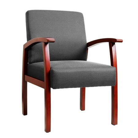 DOBA-BNT Mid Back Fabric Guest Chair - Cherry SA3005207